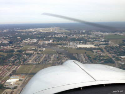 On final to Lafayette