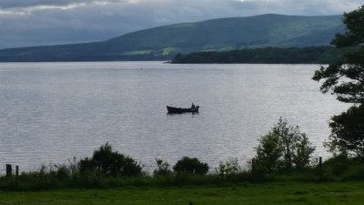 Passing Loch Lomond
