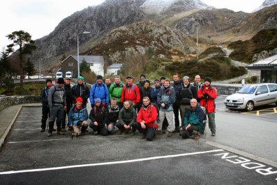 Training Walk at Glyders Traverse and Snowdon March 2014