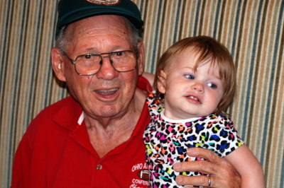 Great grandpa and Sophia