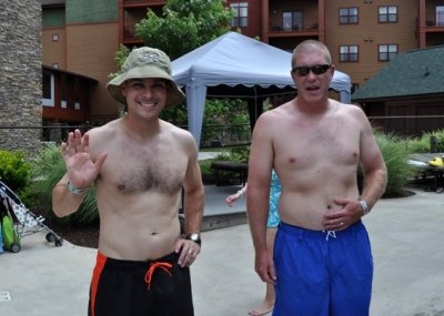 Sexy dads Jon and Buddy