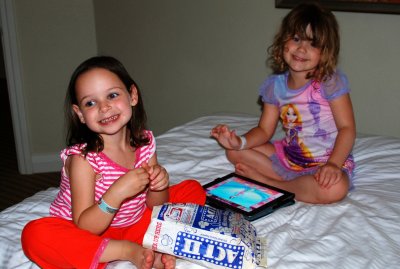 sweet girls Addy and Avery