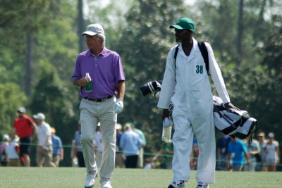 Crenshaw and his caddy