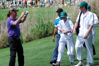 Jimenez with his cigar and sons