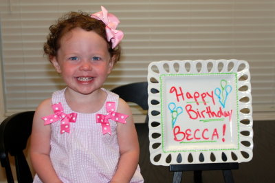 Becca turns 2