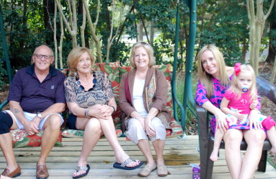 John, Debbie, Barb, Sarah, and Laney