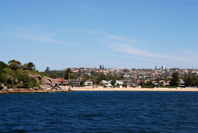 beach in Sydney Harbor