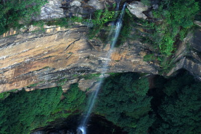 waterfall in the blue mountains