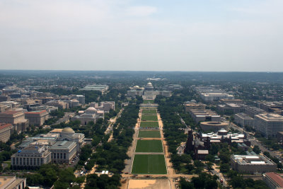 Capitol from the top of the Washington Monument