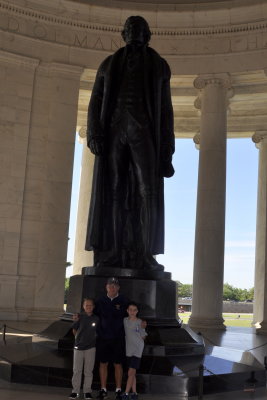 Jefferson Memorial with Coach
