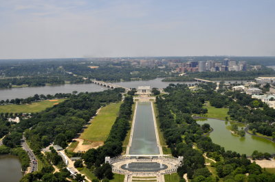 View from top of the Washington Monument