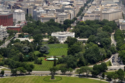 White House from the top of the WM