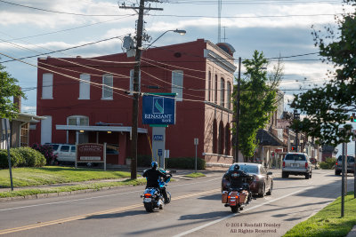 Cruising into town