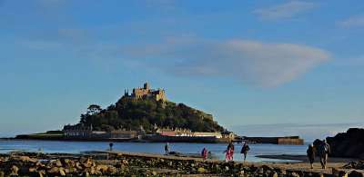 St Michaels Mount on a Summer's Evening