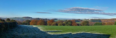 Frosty Morning over the Ockment valley