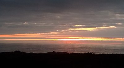 Looking out to sea from Widemouth Bay