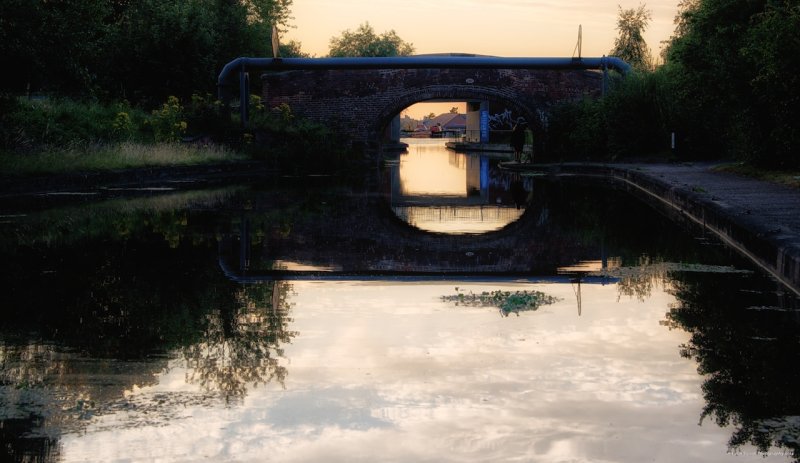Sunset on the Canal