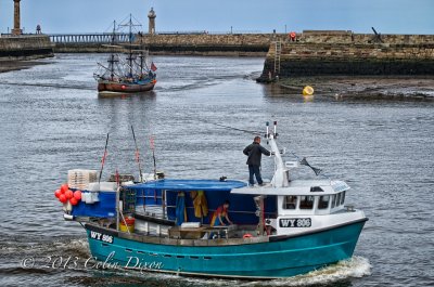 Whitby Boats.