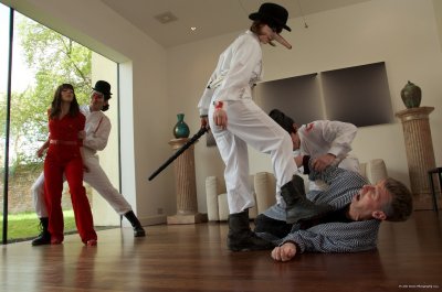 Clockwork Orange house attack scene 1.