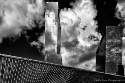 Rotterdam Station and the skies.