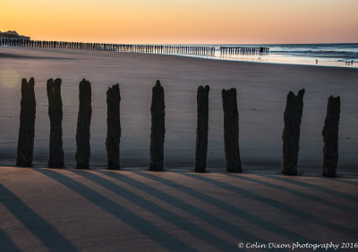Calais Beach at Sunset 1