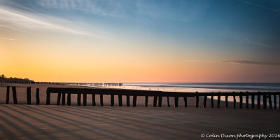 Calais Beach at Sunset 2