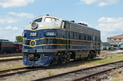 Potomac Eagle's B&O F-unit