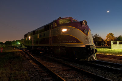 ACL E6 in the last bit of daylight.