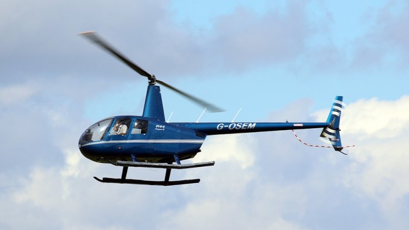 G-OSEM Robinson R44 Clipper II [13665]