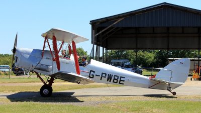 G-PWBE de Havilland DH.82A Tiger Moth [LES-1] (LE&S built Replica)