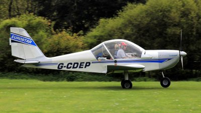G-CDEP Evektor-Aerotechnik EV-97 teamEurostar UK (Cosmik Av built) [2128]