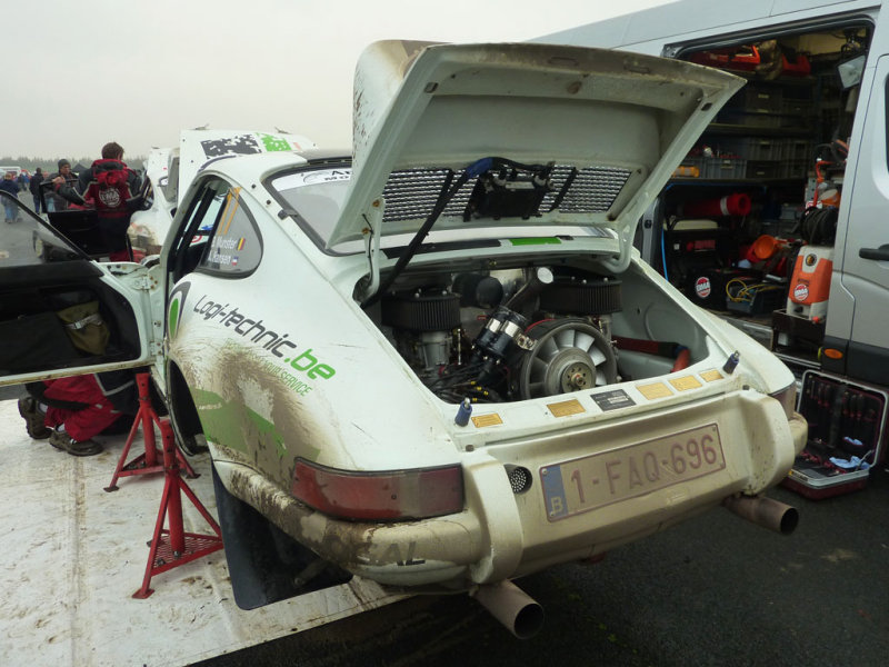 Porsche 911 - RAC Rally  2014 at Croft
