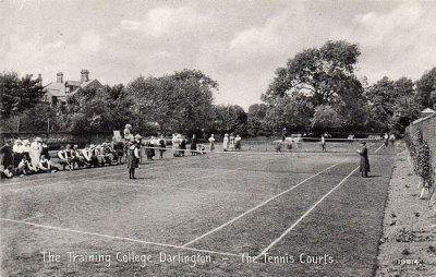 Darlington Training College - The Tennis Courts