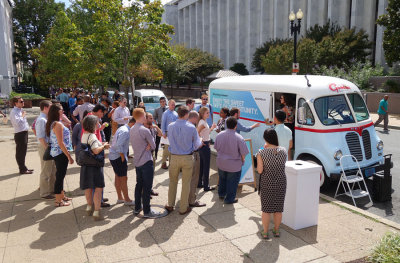 Free Ice Cream on Capitol Hill