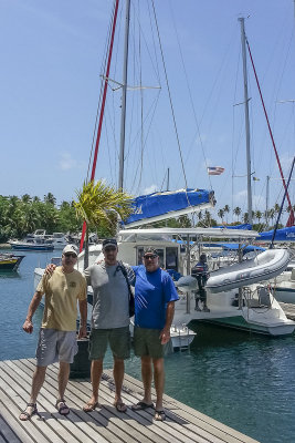 Jamaica Jim, Captain and Redbeard after chart briefing