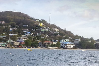 Petite Martinique, looking ashore