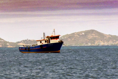 A working boat, Petite Martinique