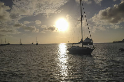 Sunset Tyrrel Bay, Carriacou