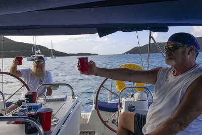 A toast to a great day!