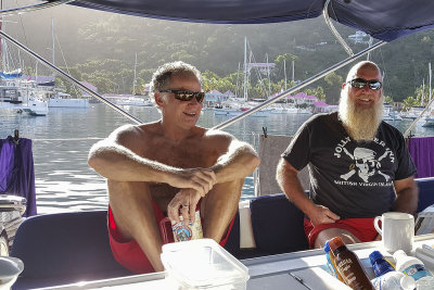 Good friends, good times Sopers Hole, Tortola