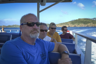 Ferry ride to St John