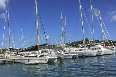 Hodge's Creek Marina, base for Dream Yacht Charters