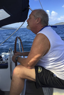 One-Eye at the helm