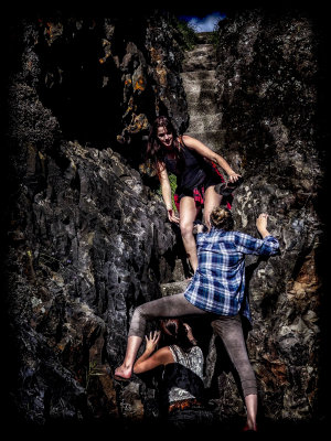 Between a rock and a hard place
