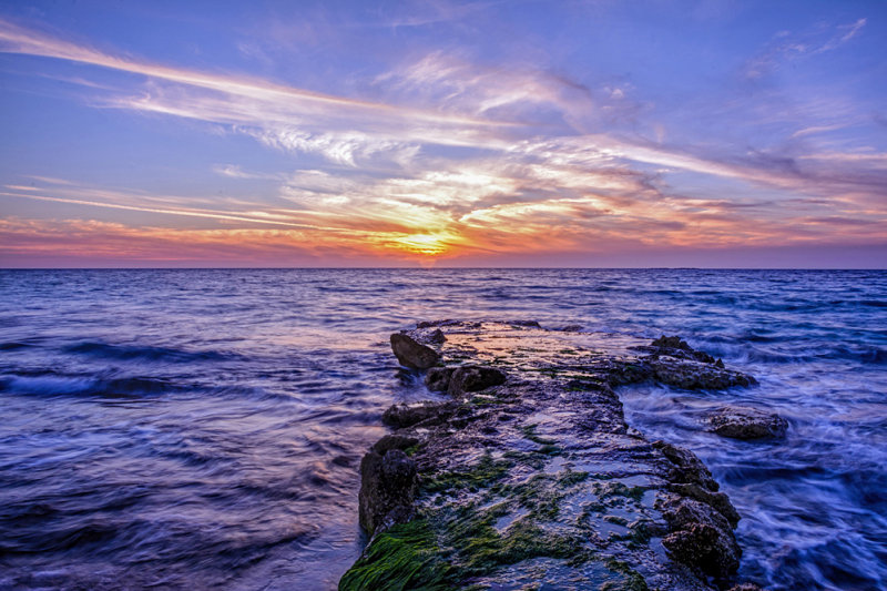 Sunset in Nahariya