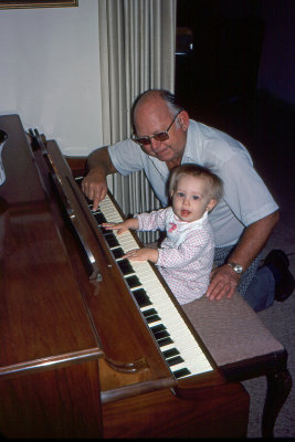 Grampa and Piano