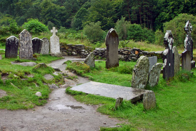 Cemetery at Glendalough