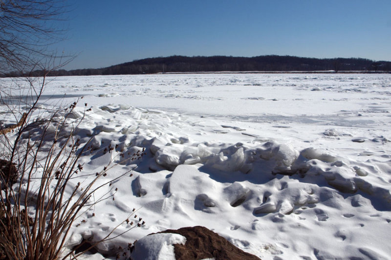 Ice chunks on the Potomac