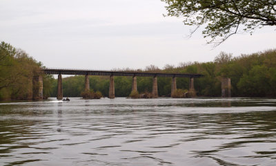 Railroad bridge across the Potomac