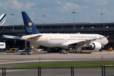 Saudi Arabian 777-268(ER) at IAD